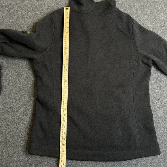 The North Face Jacket Womens XL Black Sweater Fleece Full Zip Pockets Outdoor - Picture 10 of 13